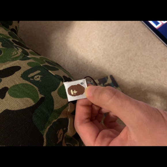 Bape / A Bathing Ape Green ABC Camo Medicom Pillow - Picture 3 of 5